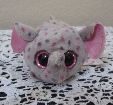 Ty Teeny Beanie Boo 4” Trunks Elephant Big Pink Glitter Eyes No tag - £5.28 GBP