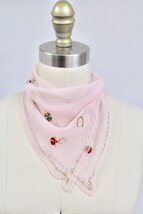 VTG 1940s  Hanky Handkerchief Shamrocks Ladybugs Sheer Pink Silk Chiffon... - $22.72 VTG 1940s  Hanky Handkerchief Shamrocks Ladybugs Sheer Pink Silk Chiffon... - $22.72
