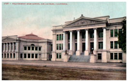 No. 1709 Polytechnic High School, Los Angeles, CA Mitchell Postcard - £9.39 GBP