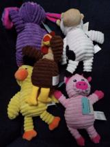 Five New Stuffed Pet Toys :: Sold Together - $8.00