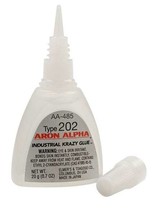 5 PACK of Aron Alpha 202 Industrial Cyanoacrylate Adhesive for Crafting  - £22.05 GBP