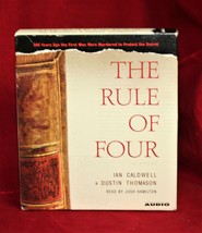 The Rule of Four Abridged Audiobook 5CDs by Ian Caldwell, Dustin Thomaso... - $8.75