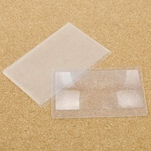 Credit Card Size Fresnel Lens &amp; Flexible Plastic 3X Magnifying Sheet Pac... - £27.68 GBP
