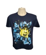 WWE Superstars Shattered Glass Kids Large Blue TShirt Cena Orton Underta... - $19.80