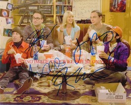 The Big Bang Theory Cast Autographed 8x10 Rp Photo Kaley Cuoco Galecki Parsons - £15.94 GBP