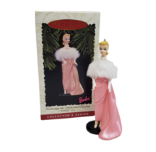 Vintage 1996 Hallmark Barbie Enchanted Evening Keepsake Christmas Ornament Pink - £21.66 GBP