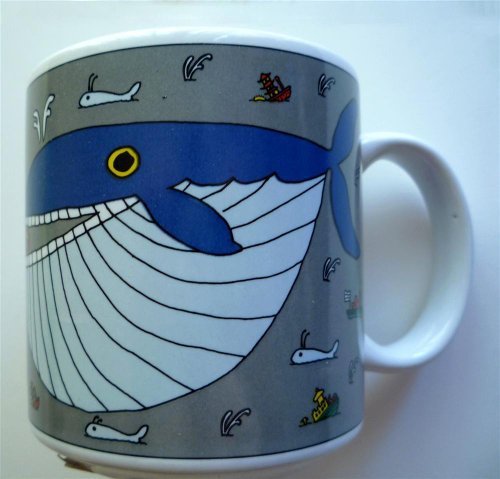 Classy Critter Whopper Whale Stoneware Mug by Taylor & Ng Vintage