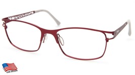 Prodesign Denmark 5154 c.4021 Red Eyeglasses Frame 53-17-136 (Lenses Missing) - £43.06 GBP
