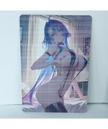 Furina Holo Premium Waifu Card Anime Girl Wall Art Oversized Board A5 - $428.96 MXN