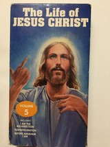 The Life Of Jésus Christ-I Am Resurrection-V. 5 (VHS, 1993) Tested Vintage Rare - £9.34 GBP