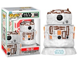 Star Wars Holiday R2-D2 as a Snowman Vinyl POP! Figure Toy #560 FUNKO NE... - £10.69 GBP