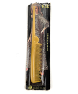Vintage Plastic Rat Tail Hair Comb Unbreakable  8&quot; Yellow Kee Comb Co. USA - €9,48 EUR