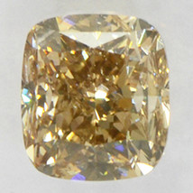 Cushion Shape Diamond Fancy Brown Color Loose 1.10 Carat SI2 IGI Certificate - £1,019.17 GBP