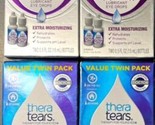 Thera Tears TWIN PACKS Extra Dry Eyes Therapy Eye Drops  - Lot of 4 - $47.52