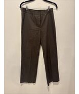 Theory Women Brown Dress Pants Zip 25in Inseam Size 8 - $9.90