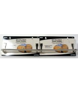2 Count Dorman Over The Cabinet 1882 Satin Nickel Towel Holder Padded To... - $32.91 CAD