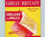 Johnston&#39;s Reversible Road Map of Great Britain - $11.88