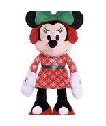 Disney Holiday Minnie Mouse Medium  Plush 12&quot; Christmas Holiday Plush - $20.33 CAD
