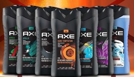 Axe 3 In 1 Body Face Hair Wash for Men 250 ml pack 8.45oz Dark Temptation Excite - £11.17 GBP