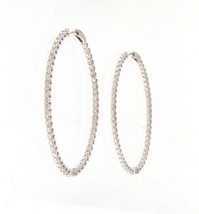 1.7mm Women&#39;s Earrings 18kt White Gold 415602 - $999.00