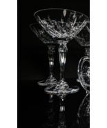 Faberge Crystal Darcy Clear Martini Glasses Set of 2 - £468.04 GBP