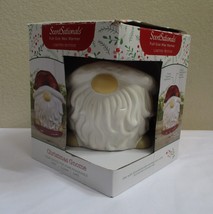 ScentSationals Christmas Gnome Wax Warmer Santa Hat Holiday Fragrance Decor - $29.69