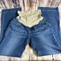 Indigo Blue SECRET FIT BELLY Size Small Maternity Boot Cut Jeans Denim P... - £11.17 GBP
