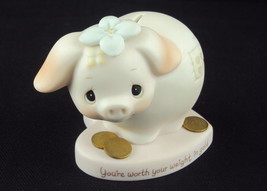 Precious Moments, #E-9282B, "You're Worth Your Weight In Gold", Cedar Tree Mark - $24.45