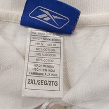 REEBOK NFL Short Sleeve Button Down Arizona Cardinals Polo Shirt White 2XL image 6