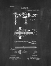 Telegraph Key Patent Print - Chalkboard - $7.95+