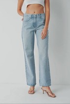 Just Black Denim relaxed straight jeans Light Wash - $85.00