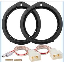 Honda 6.5" Speaker Adapter 1Pair With Speaker Harness Front and Rear - $19.79