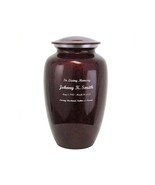SUPER SALE - Red Memorial Metal Urn - $118.92 CAD