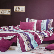[Love in the Rhine] 4PC Duvet Cover Combo(Queen Size) - £68.35 GBP