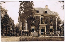 Holland Postcard Apeldoorn De Hezenberg Hattem Ingang House Horse - £1.77 GBP