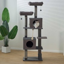 Cat Tree Tower Condo Furniture Kitty Scratch Poles Posts For Big Large Cats New - £127.06 GBP
