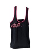 Can-Am Tank Top Womens Small Black and Pink ATV Quad Off Road Woods - $23.76