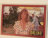 Dallas Tv Show Trading Card #50 JR Ewing Larry Hangman Linda Gray - £1.97 GBP