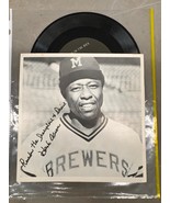 Vintage Hank Aaron Your Turn In The Box Book Batting Manual LP Record Au... - €194,19 EUR