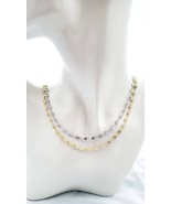 Crystal Station necklace bezel Set CZ necklace Luxurious necklace bridal... - $81.60 CAD