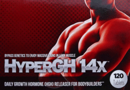 Hyper Gh 14x 1 Month Natural Boosts Strength From Workout L EAN Rock Hard Muscles - $69.99