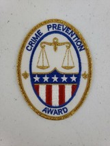  Vintage Crime Prevention Award BSA Boy Scouts Original Collectible 4&quot; P... - $5.99