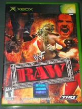 Xbox - Thq - Wwf Raw (Complete With Manual) - £14.85 GBP