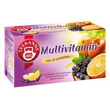 Teekanne Multivitamin Tea - 20 tea bags- Made in Germany FREE SHIPPING - $8.90