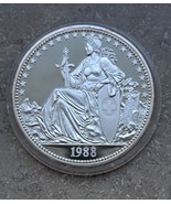 Switzerland-Switzerland 5 oz Silver 1988 Limited Edition Proof-show orig... - $1,533.78 CAD