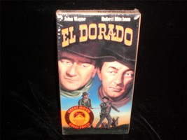 VHS El Dorado 1966 John Wayne, Robert Mitchum, James Caan SEALED - £5.48 GBP