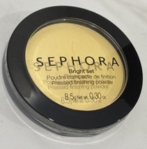 Sephora Bright Set Pressed Finishing Powder - 01 Banana - 0.30 oz Sealed - $30.94