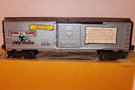 Mpc Lionel - 9430 Joshua Cowen BOXCAR- The Standard Years - 0/027- NEW- B7 - £17.61 GBP