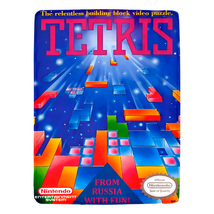 TETRIS NES Box Retro Video Game By Nintendo Fleece Blanket  - £35.39 GBP+