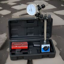 Dial Indicator w/Magnetic Base 0.01mm Precision Gauge Test Indicator Poi... - $34.99